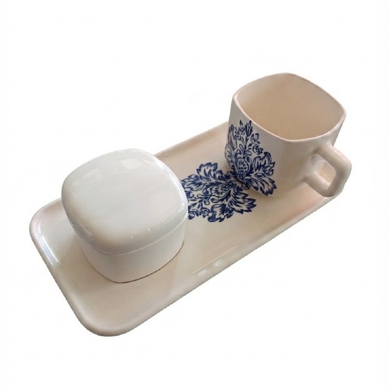 سرویس چای خوری 3 پارچه مدل Golbarg