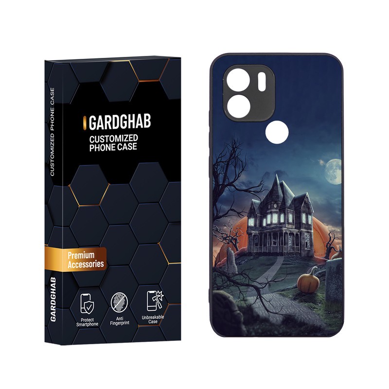 کاور گارد قاب مدل دور ژله ای هنری مناسب برای گوشی موبایل شیائومی Redmi A1 Plus  A2 Plus  Poco C50  Poco C51مدل 5