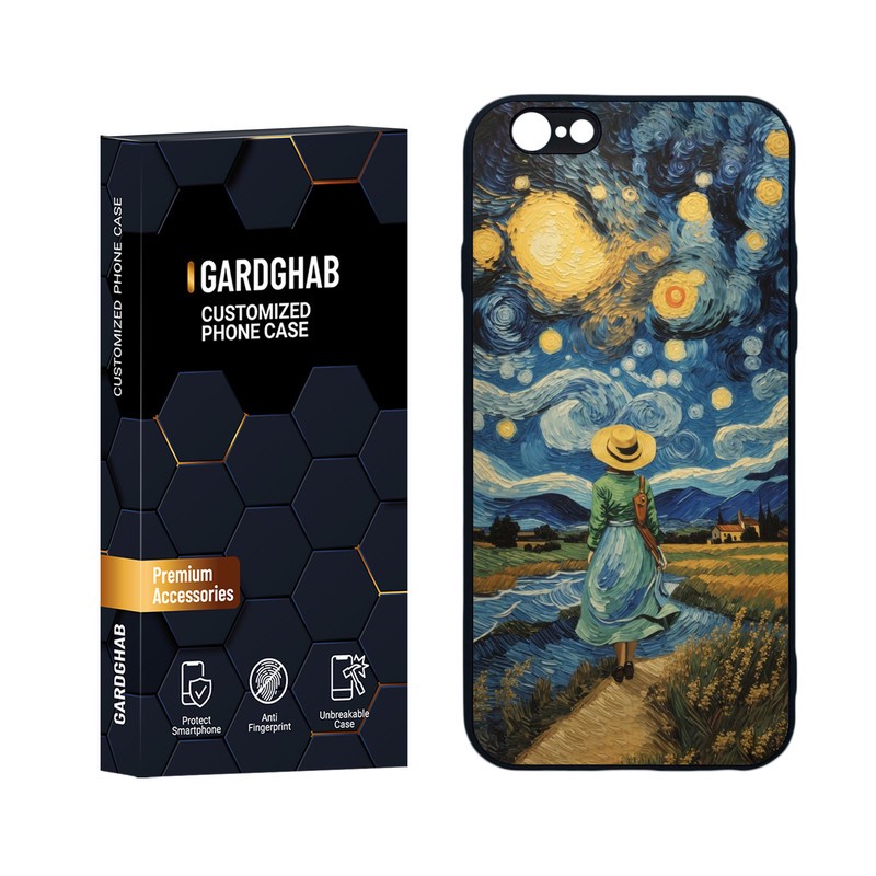 کاور گارد قاب مدل هنری مناسب برای گوشی موبایل اپل iPhone 6  6S