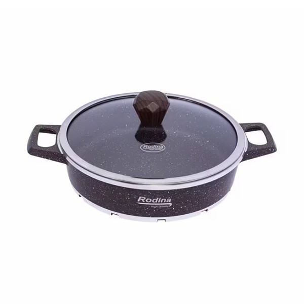 سرویس قابلمه و تابه گرانیتی 10 پارچه رودینا مدل M10