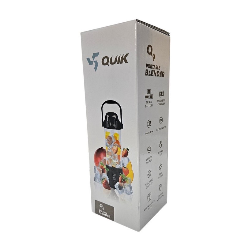 شیکر شارژی قابل حمل کوئیک مدل Q9 گنجایش 0.7 لیتر