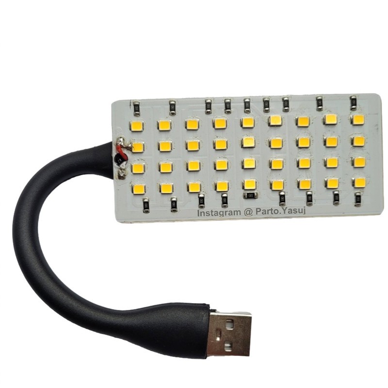 LED چراغ یو اس بی مدل 18v 1800L
