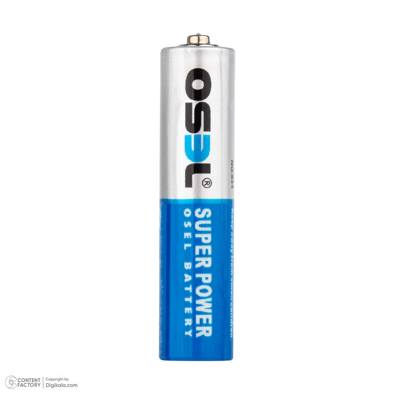 باتری نیم قلمی اوسل مدل Super Power R03P بسته 10 عددی