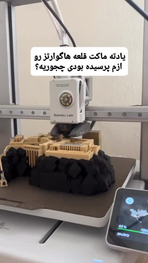 هری پاتر ماکت قلعه هاگوارتز در ابعاد بزرگ