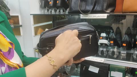 شوزبگ سه زیپ چرم گاوی 
