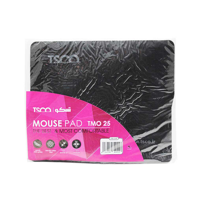 ماوس پد تسکو مدل tmo25 مدل 1