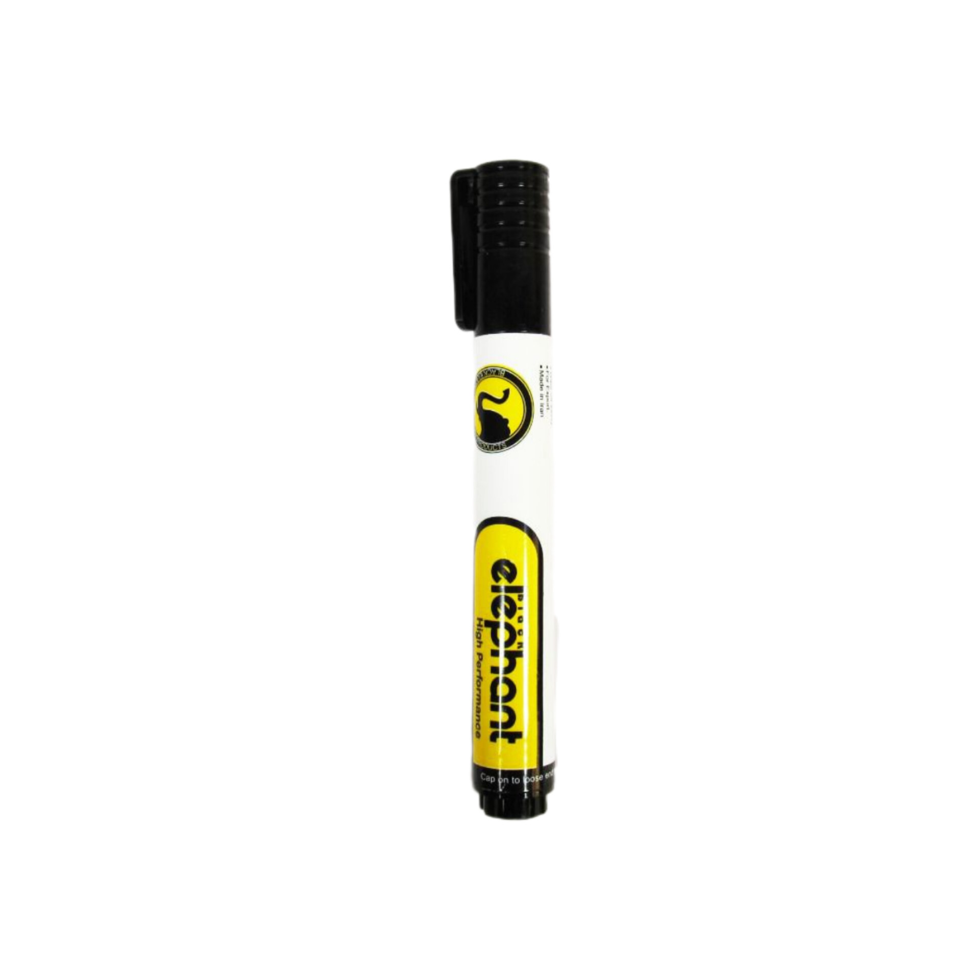 ماژیک وایت برد رنگ مشکی الفنت نوک گرد مدل 1