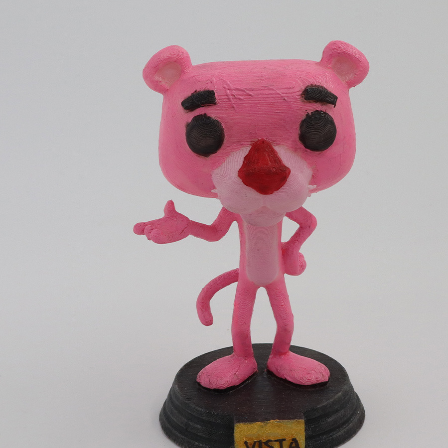 اکشن فیگور پلنگ صورتی مدل Pink Panther AF012