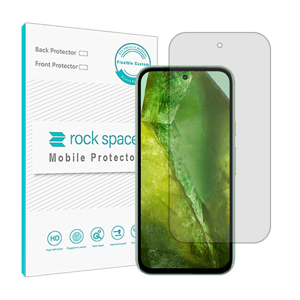 محافظ صفحه نمایش شفاف راک اسپیس مدل HyGEL مناسب برای گوشی موبایل گوگل Pixel 8a - با بهترین کیفیت