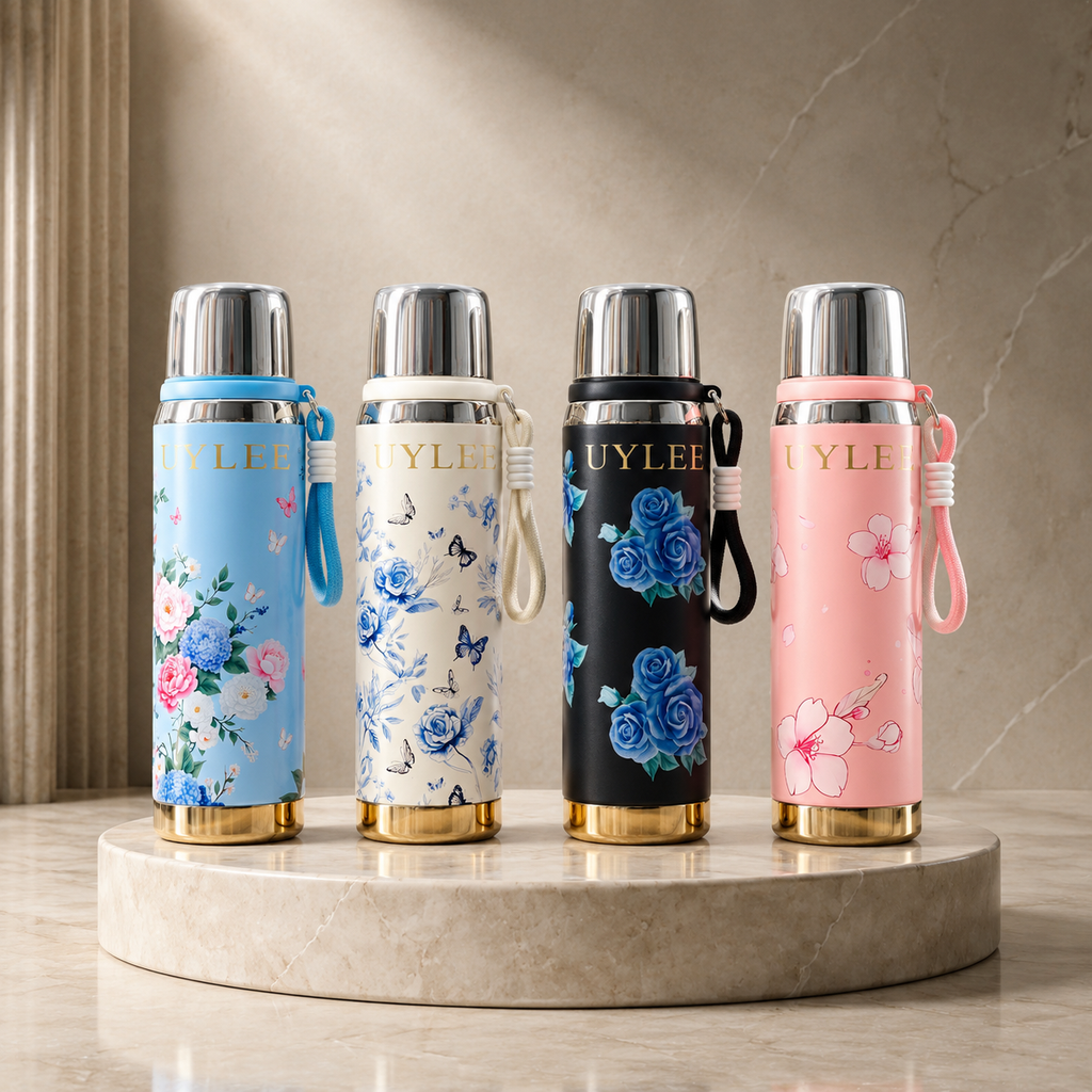 فلاسک گلدار UYLEE گنجایش 550 میل