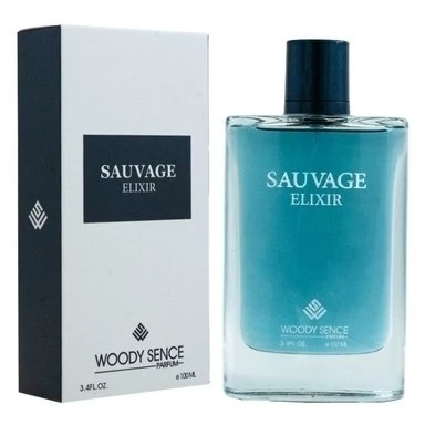 ادکلن ساواج الکسیر SAUVAGE ELIXIR برند وودی سنس حجم 100 میل