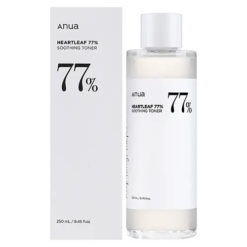 تونر تسکین دهنده 77 آنوا ANUA Heartleaf Soothing Toner