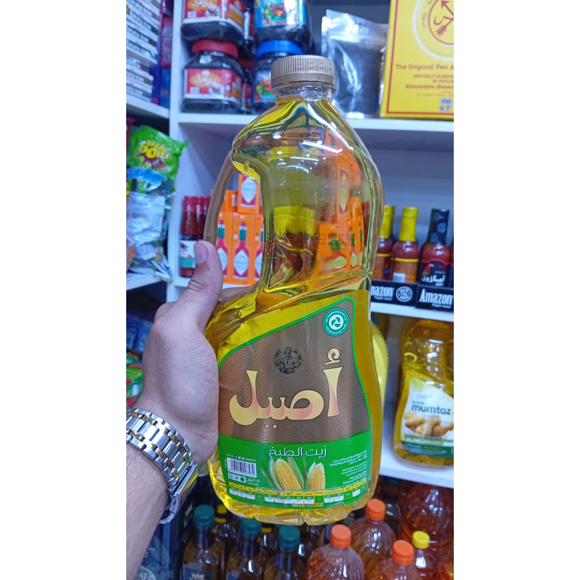 روغن اصیل ذرت کارتن 6عددی اصلی 
