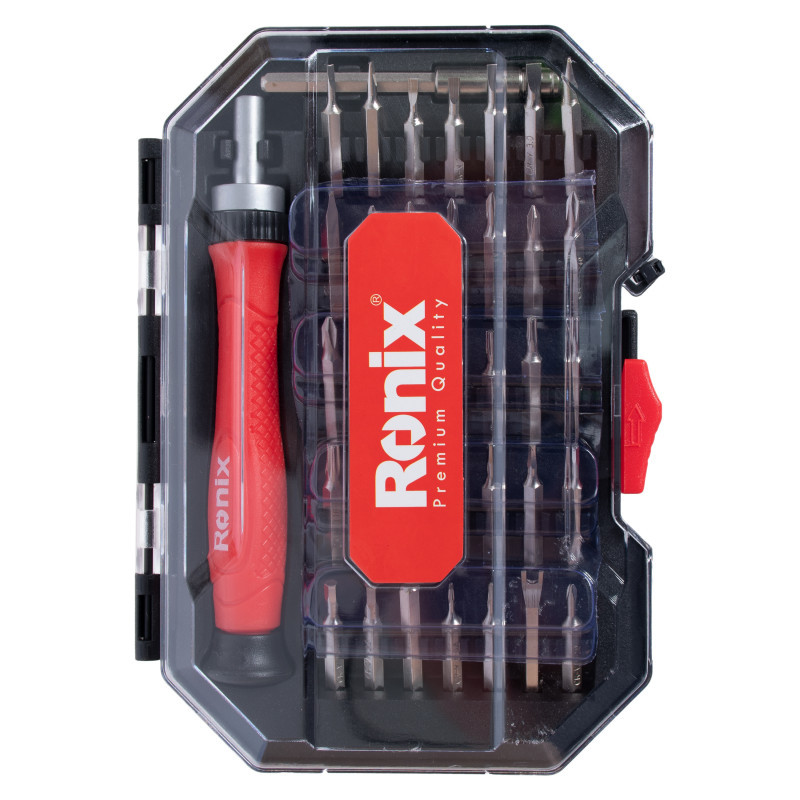 پیچ گوشتی رونیکس مدل RH-2719 مجموعه 37 عددی