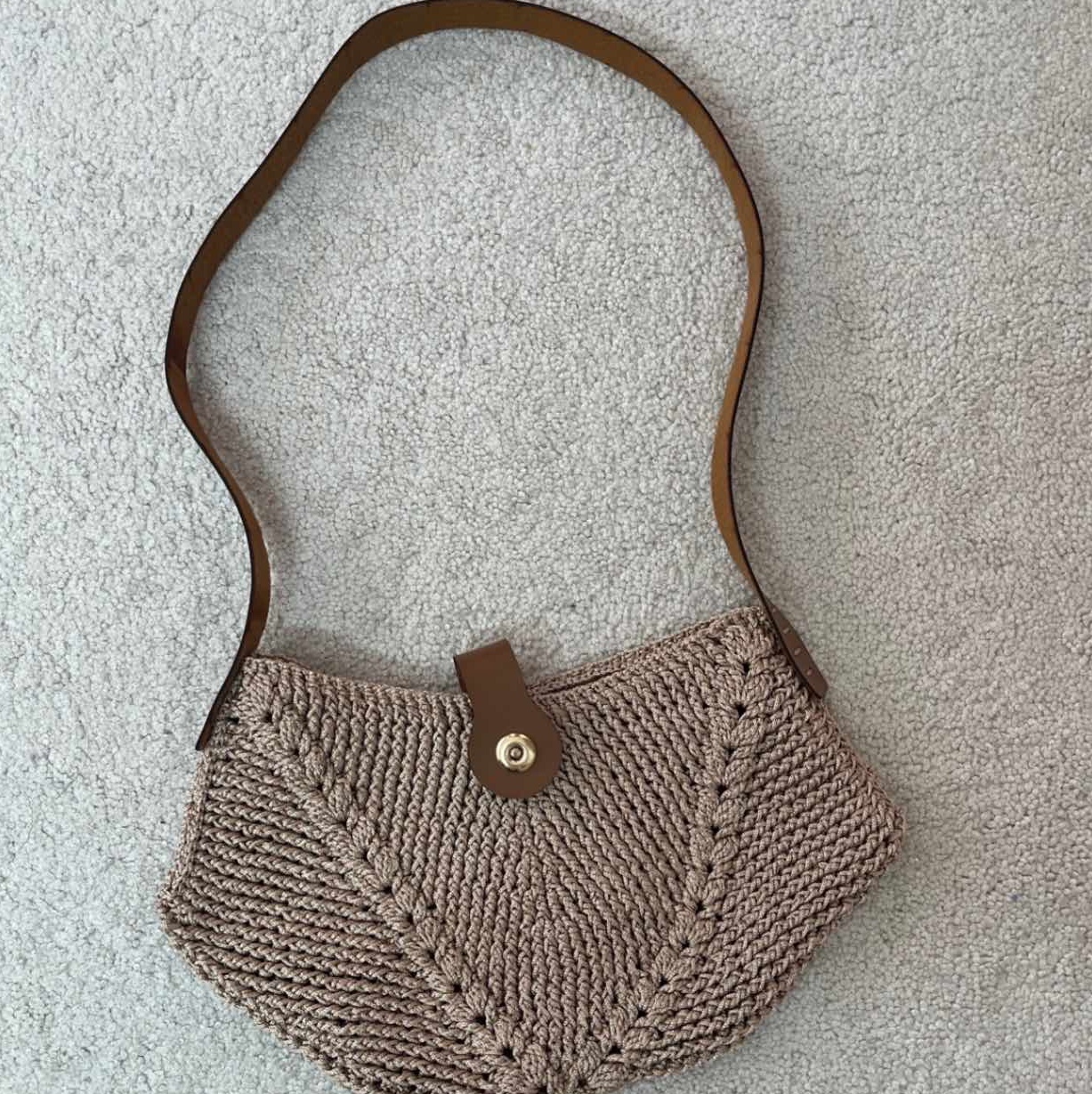کیف مکرومه مدل پونه