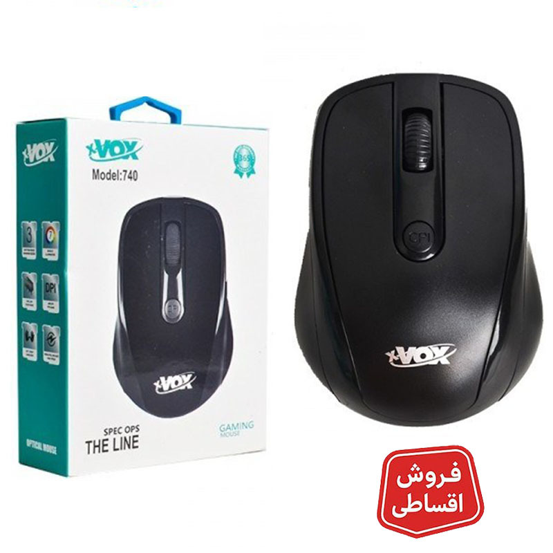 ماوس بی سیم گیمینگ ایکس وکس X-Vox 740