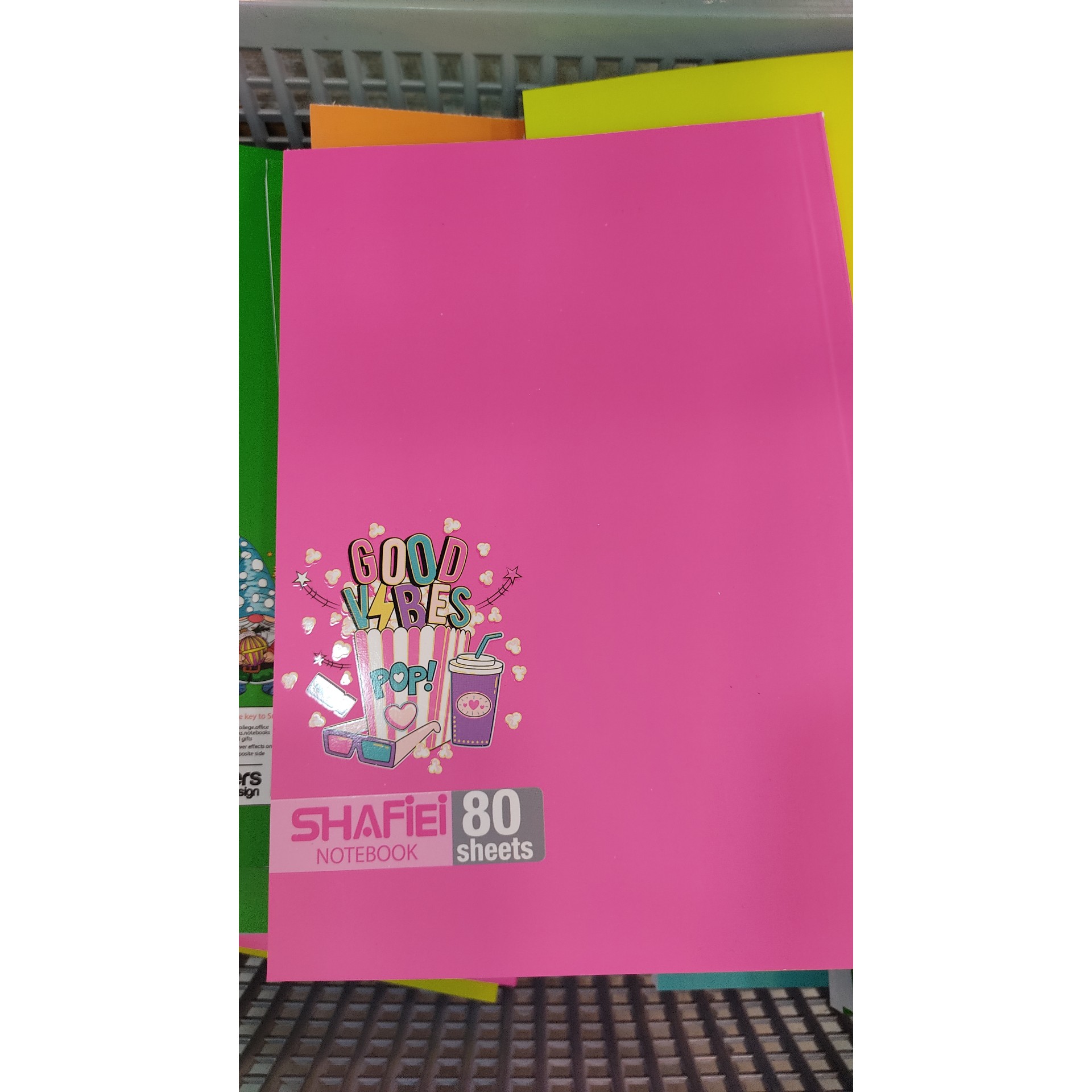 دفتر خط دار فانتزی 80 برگ 