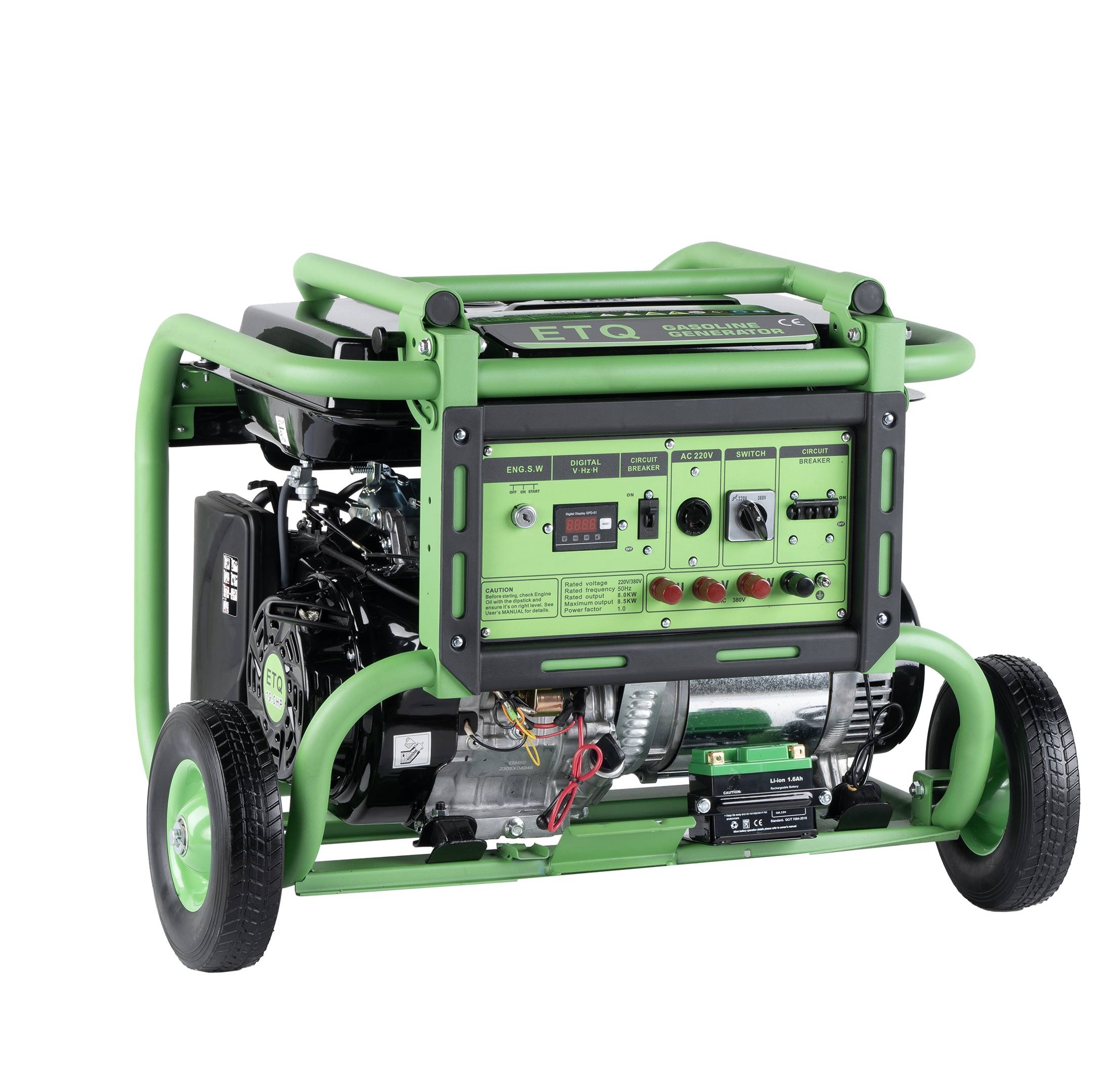 موتور برق بنزینی 8/5 کیلووات سه فاز تک فاز ETQ مدل TG-11200E