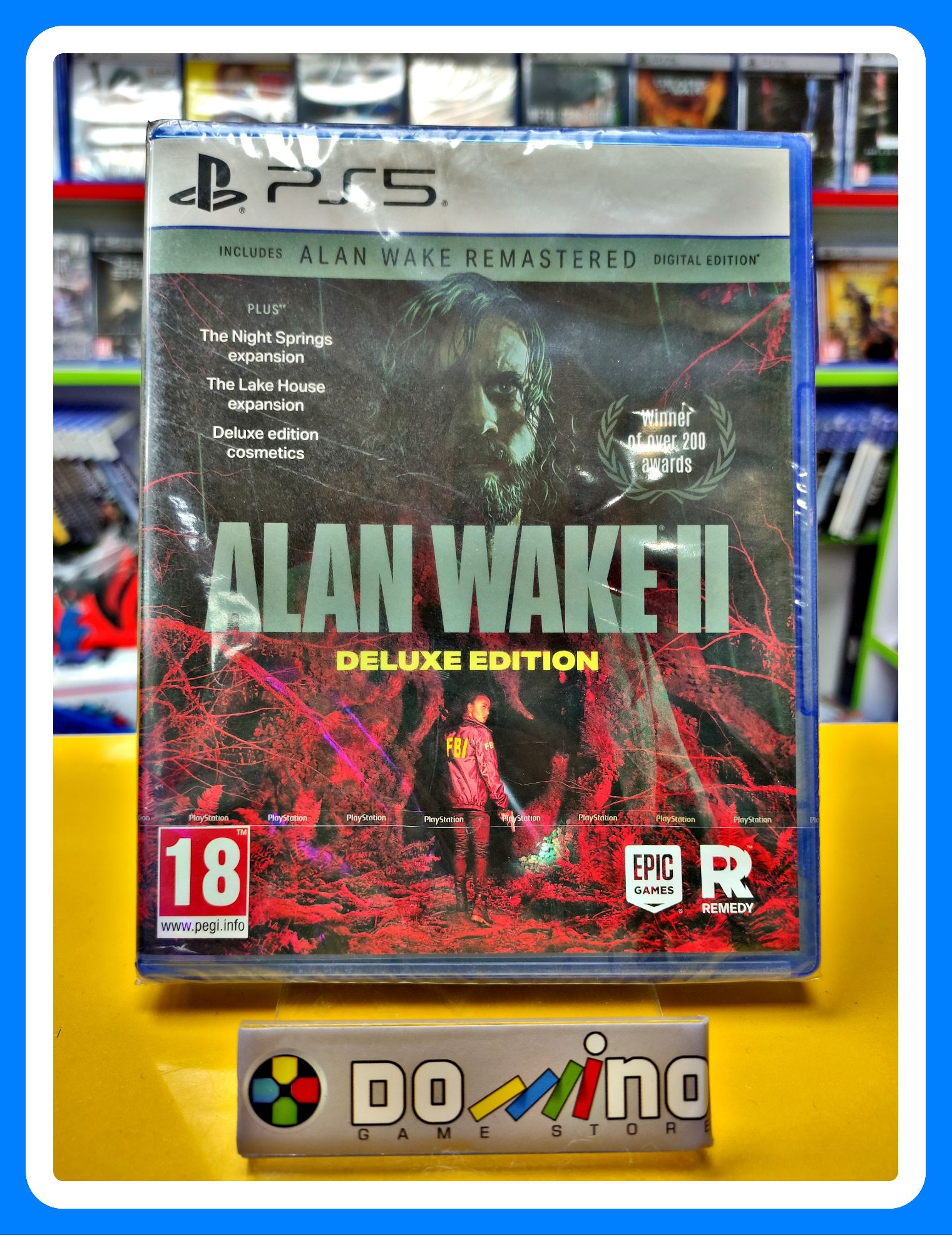 بازی Alan Wake 2 Deluxe Edition آکبند PS5 – (پلمپ اورجینال. بیمه ارسال کالا. بسته بندی ضد ضربه)