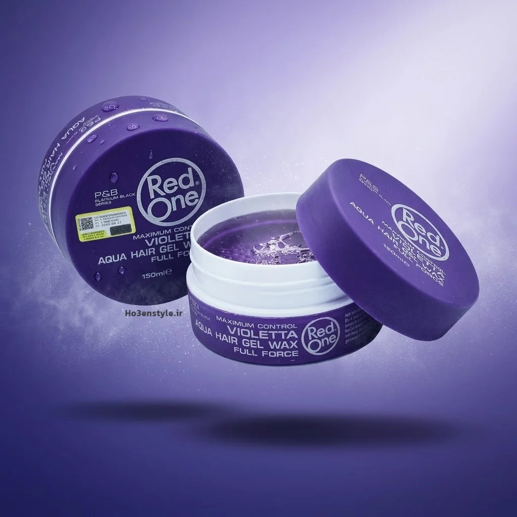ژل واکس مو ردوان ترکیه بنفش Red One Gel Wax حالتدهنده قوی و براق