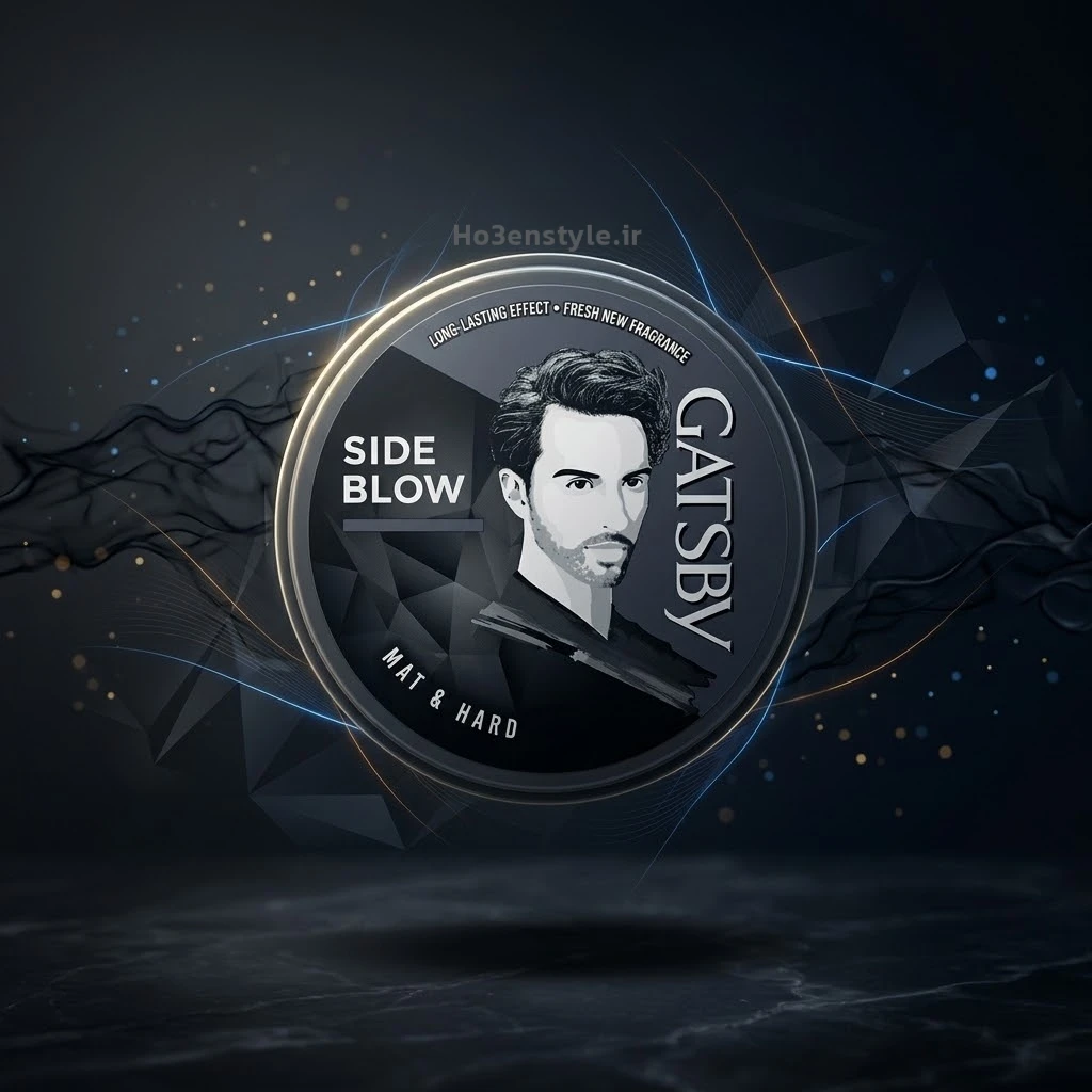 واکس مات گتسپی طوسی | Gatsby Side Blow Matte & Hard Hair Wax