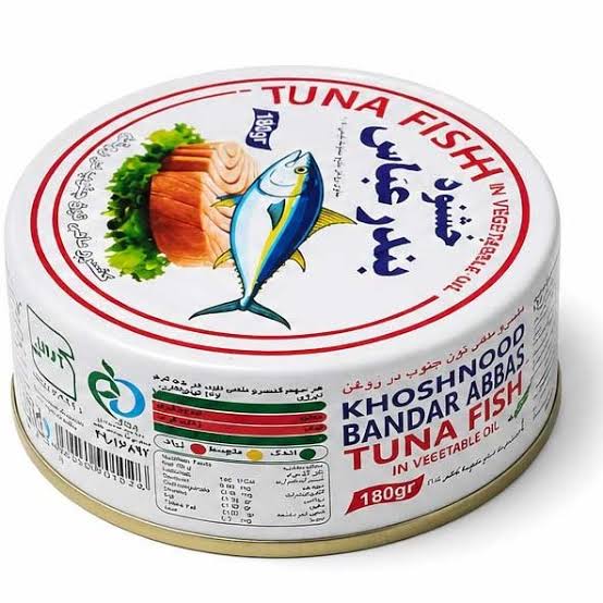 کنسرو تن ماهی خشنود بندرعباس در روغن180 گرم