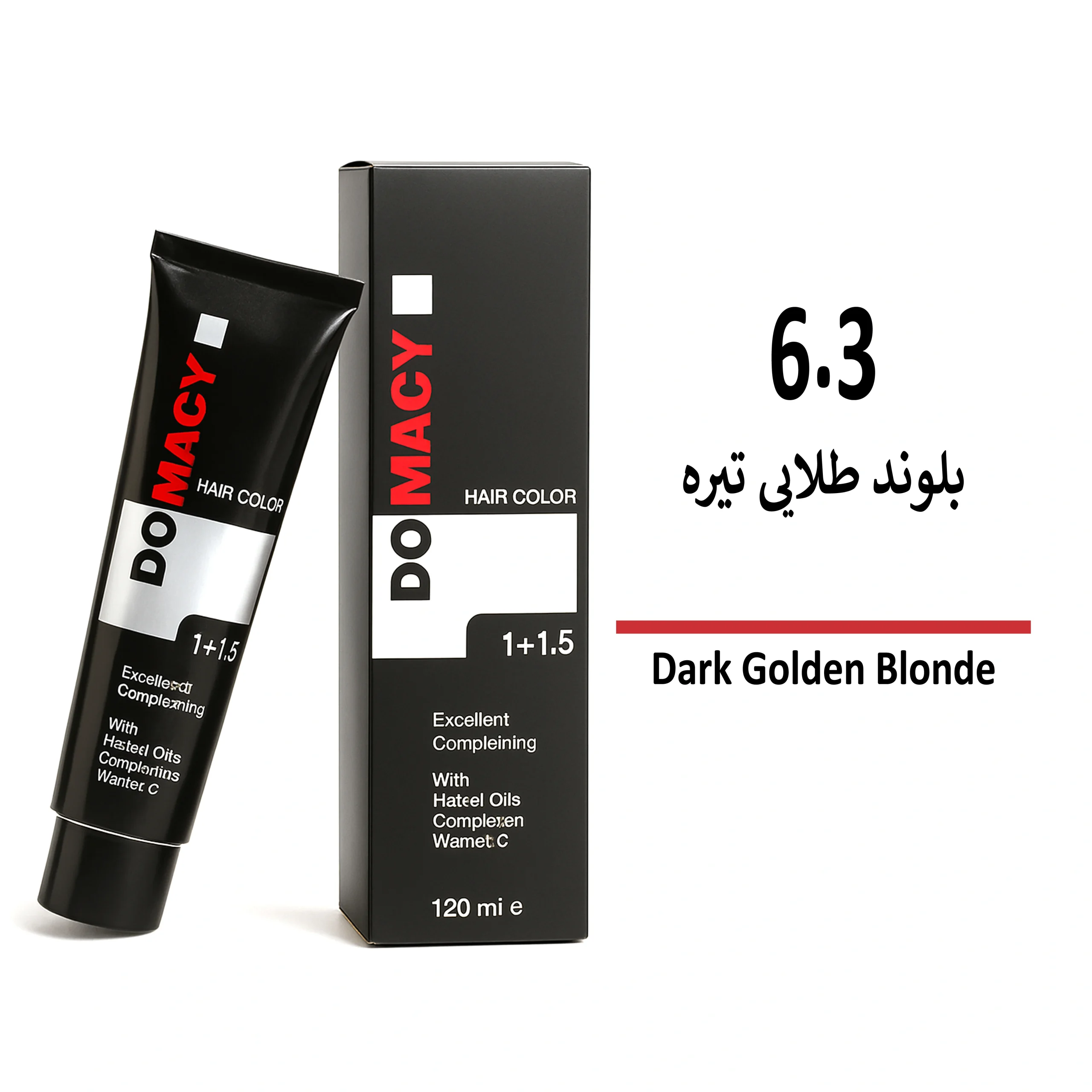 رنگ مو دوماسی بلوند طلایی تیره 6/3