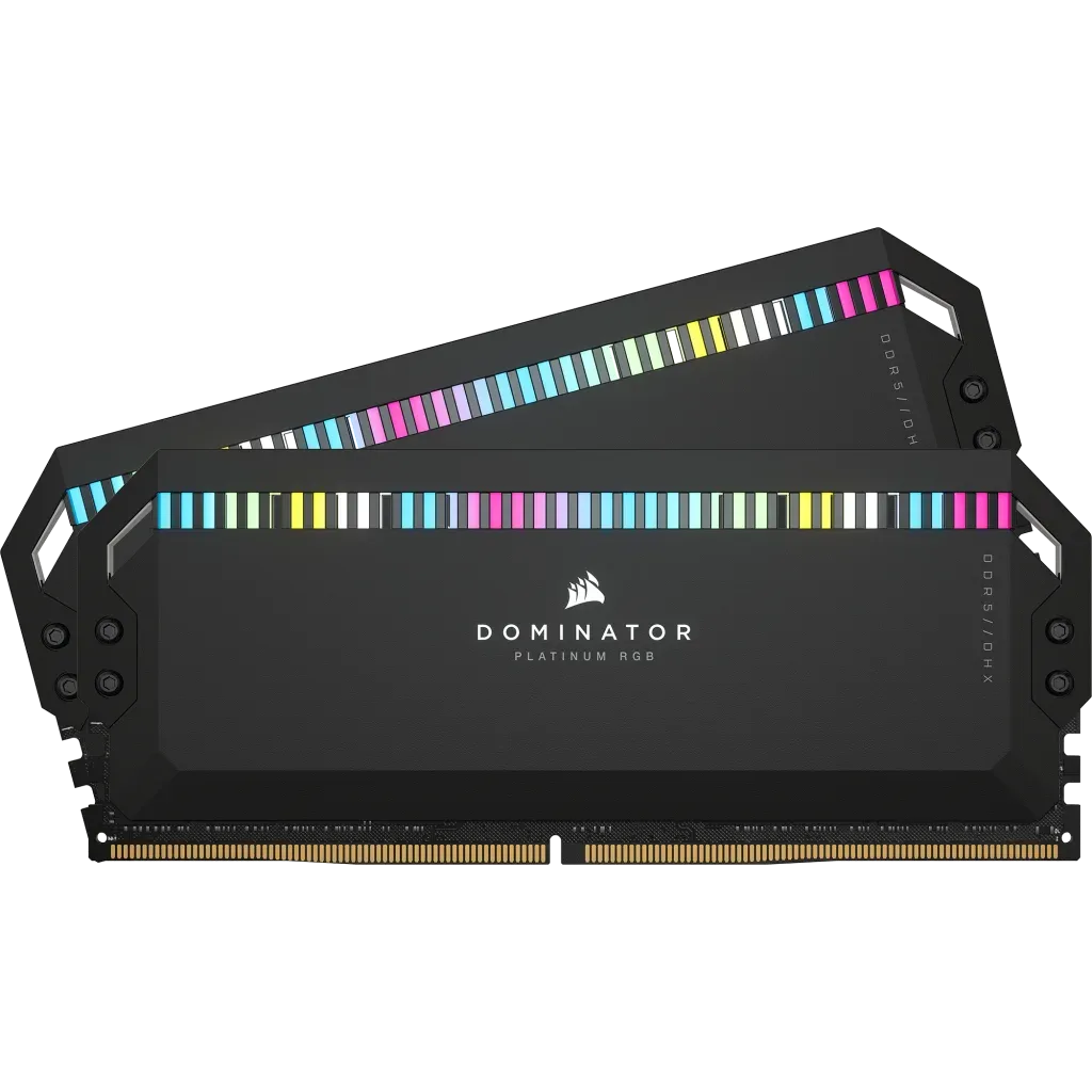 رم DDR5 دسکتاپ 64 گیگابایت 6000Mhz CL30 کورسیر مدل Dominator RGB دو کاناله