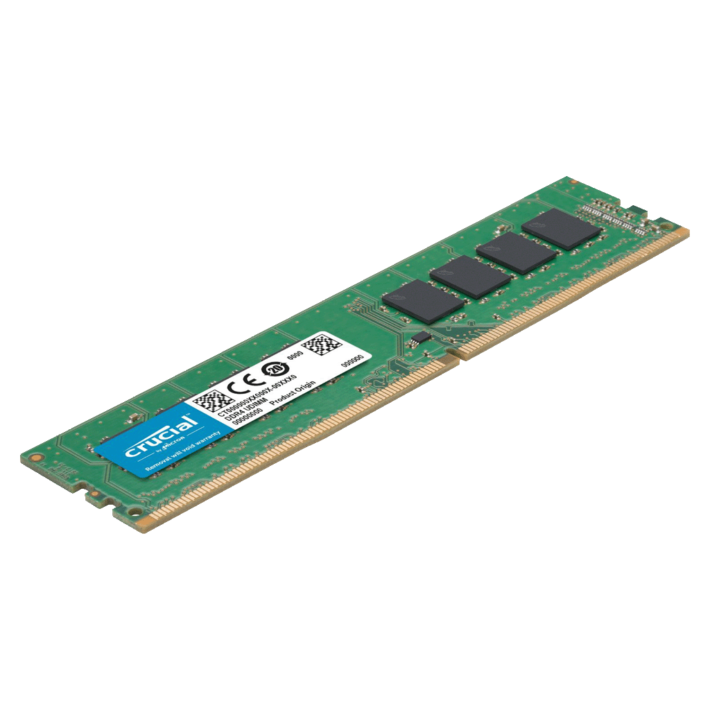 رم دسکتاپ DDR4 تک کاناله 3200 مگاهرتز کروشیال مدل CL22 ظرفیت 8 گیگابایت مدل CT8