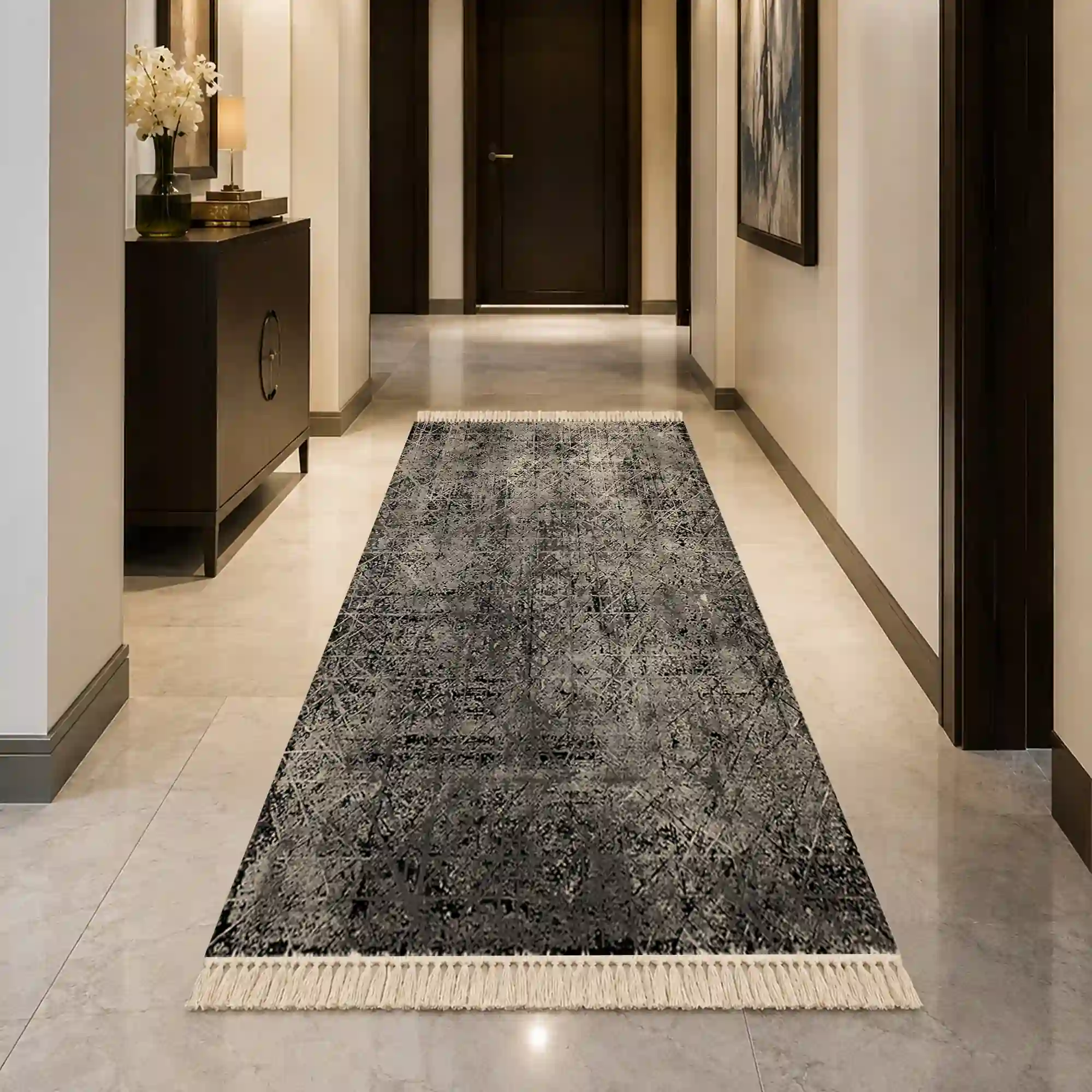 فرش طرح بافت شهری روشان کد 10278F