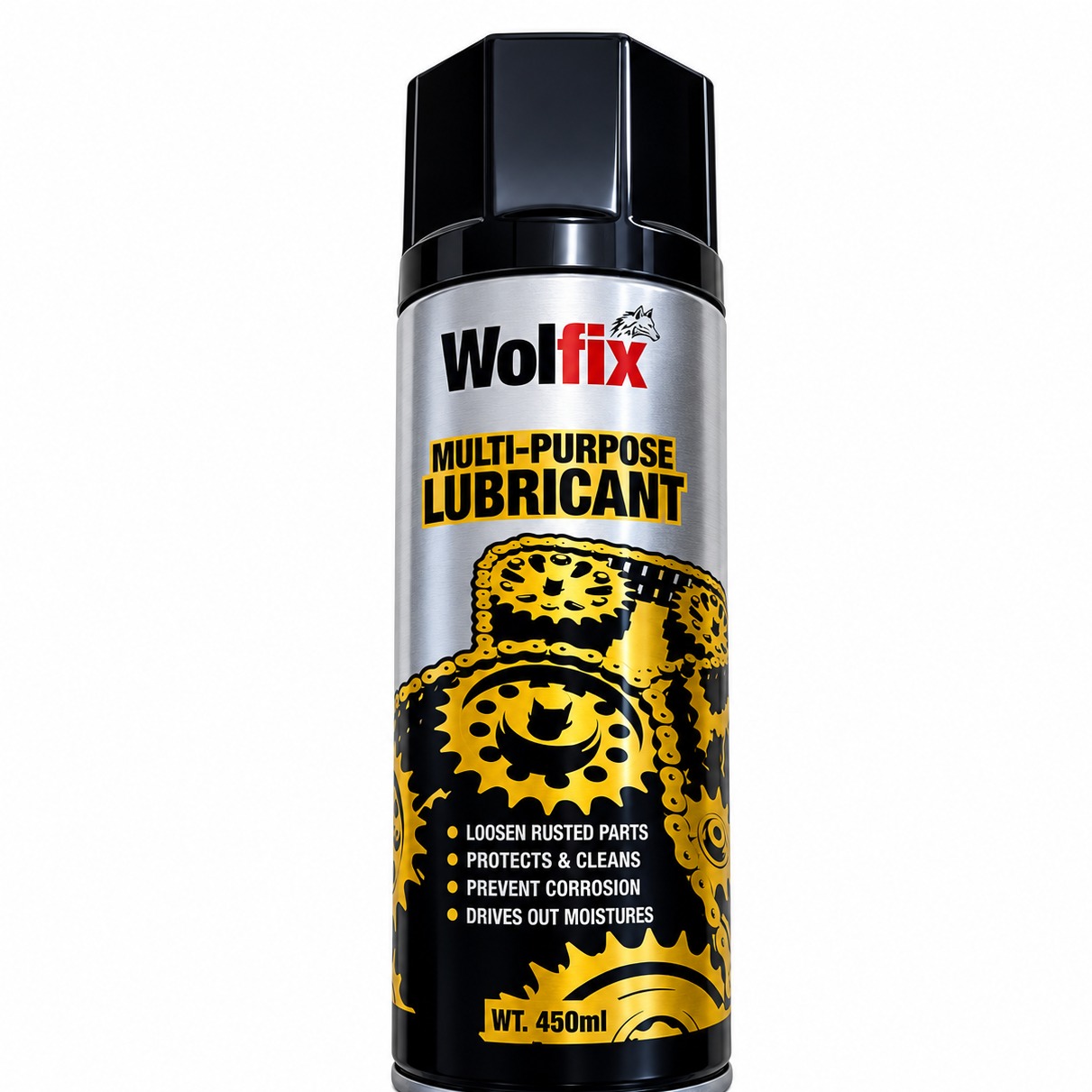 اسپری روان کننده و زنگ بر WD40 ولفیکس 320 گرمی