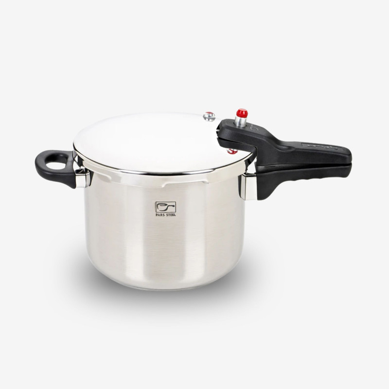 زودپز پارس استیل مدل کف سه لایه گنجایش 6 لیتر مدل 1