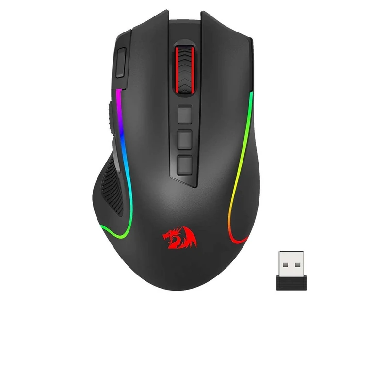 ماوس بی سیم گیمینگ ردراگون مدل M612RGB-PRO