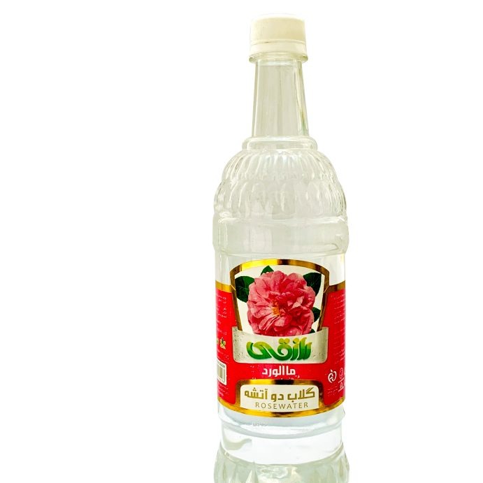 گلاب دو آتیشه رازقی عیار بالا 900 میلی لیتر
