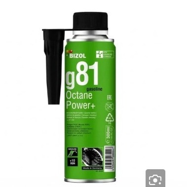 اکتان خودرو بنزینی بیزول آلمانی مدل power+ g81 حجم 300 میلی لیتر