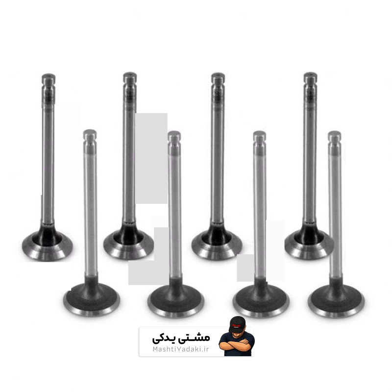 سوپاپ پراید تقویت شده یورو 4 X100 سوپار(خروجی و ورودی)