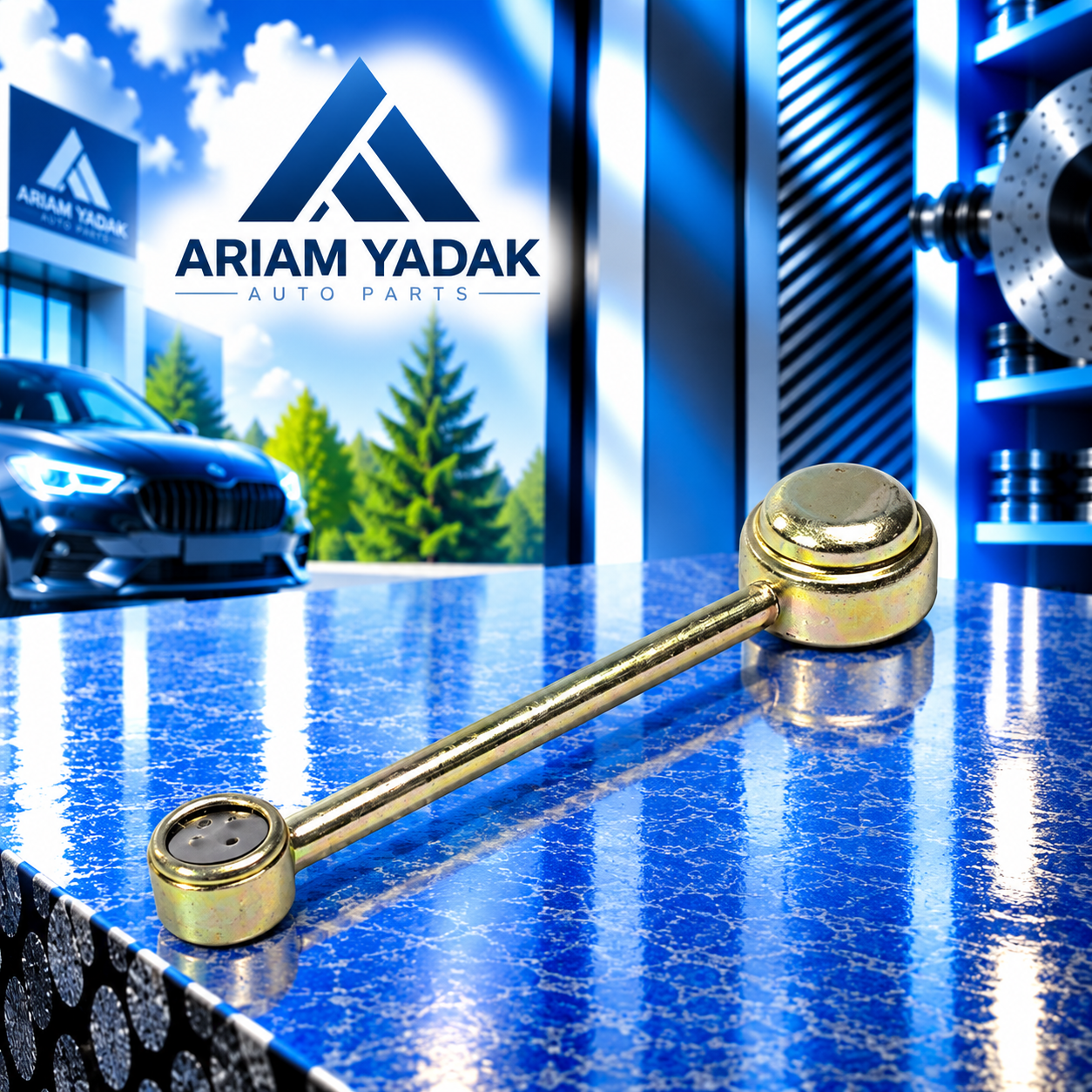 میل ماهک کوتاه ایساکو پژو 405 طول 97 میلیمتر کد 16804010 