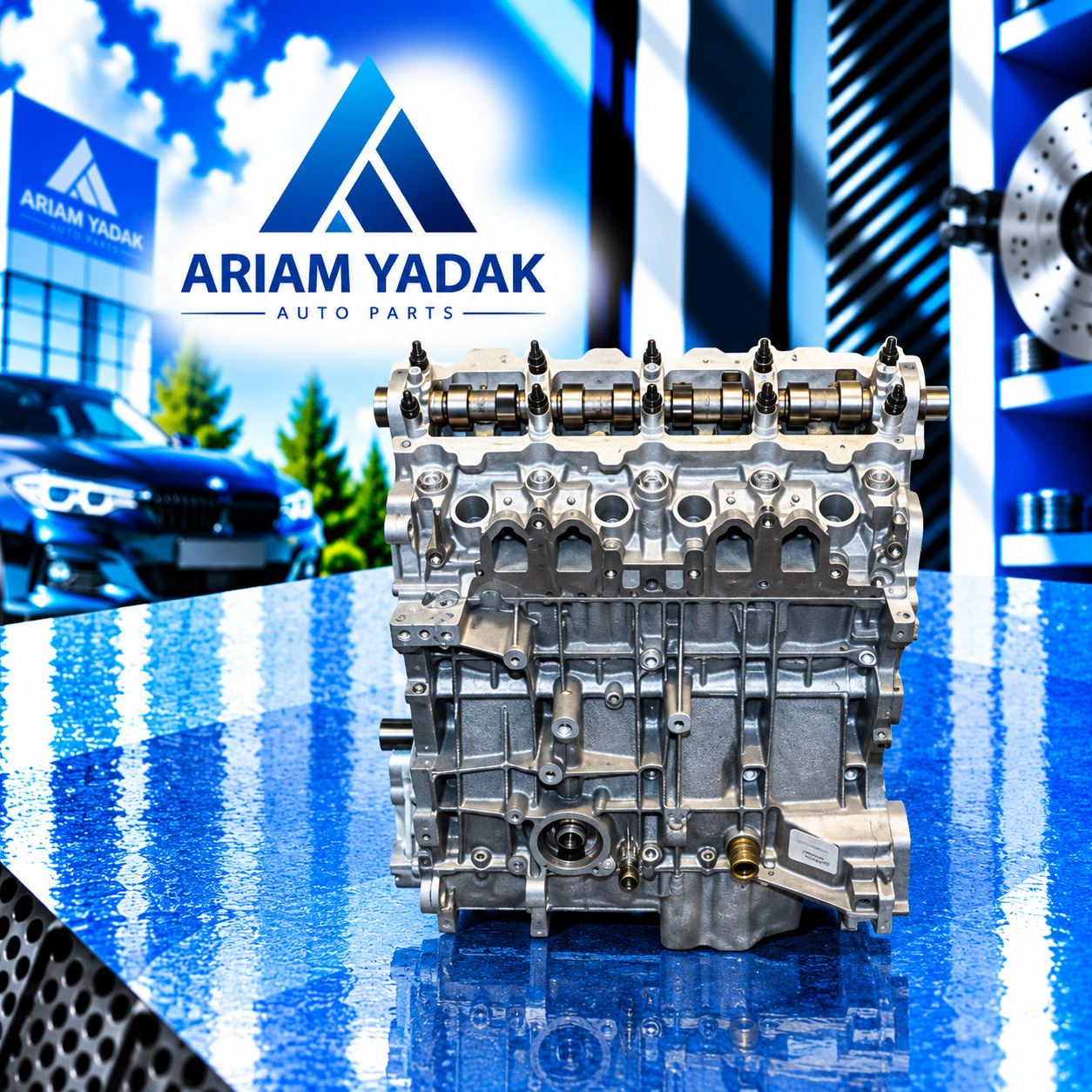 موتور کامل پژو 405 موتور XU7