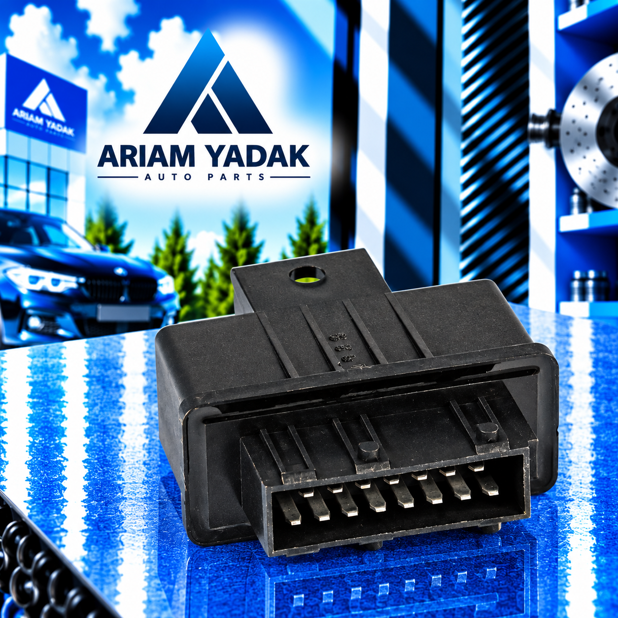 رله دوبل پژو 405 ایساکو کد 07509002