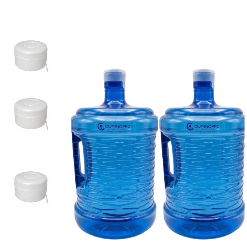مخزن آبسرد کن کاپینو پرو مدل 10L بسته 2 عددی به همراه 3 درب هدیه