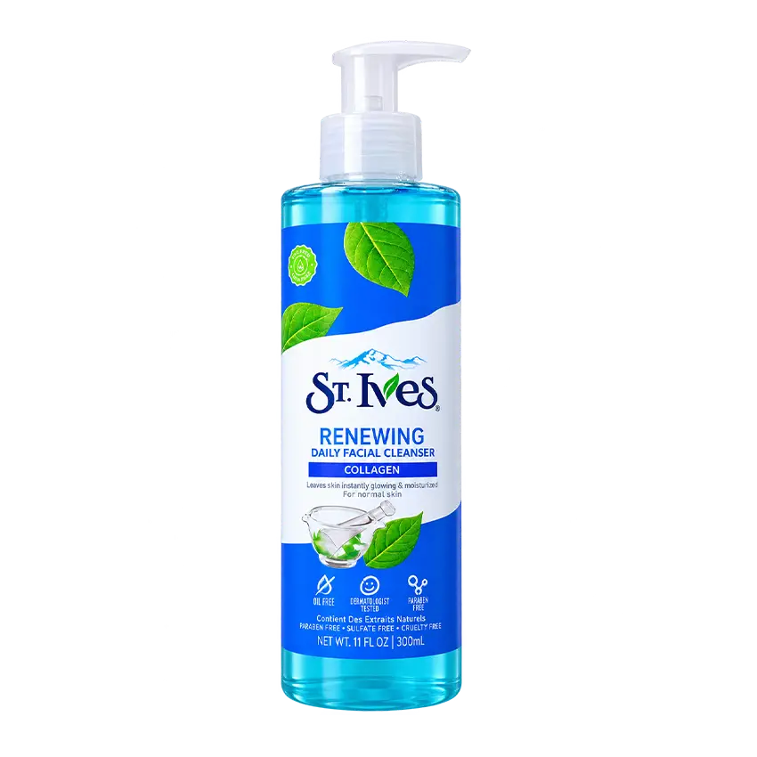 ژل شستشوی پوست نرمال کلاژن سنت ایوز ST.Ives