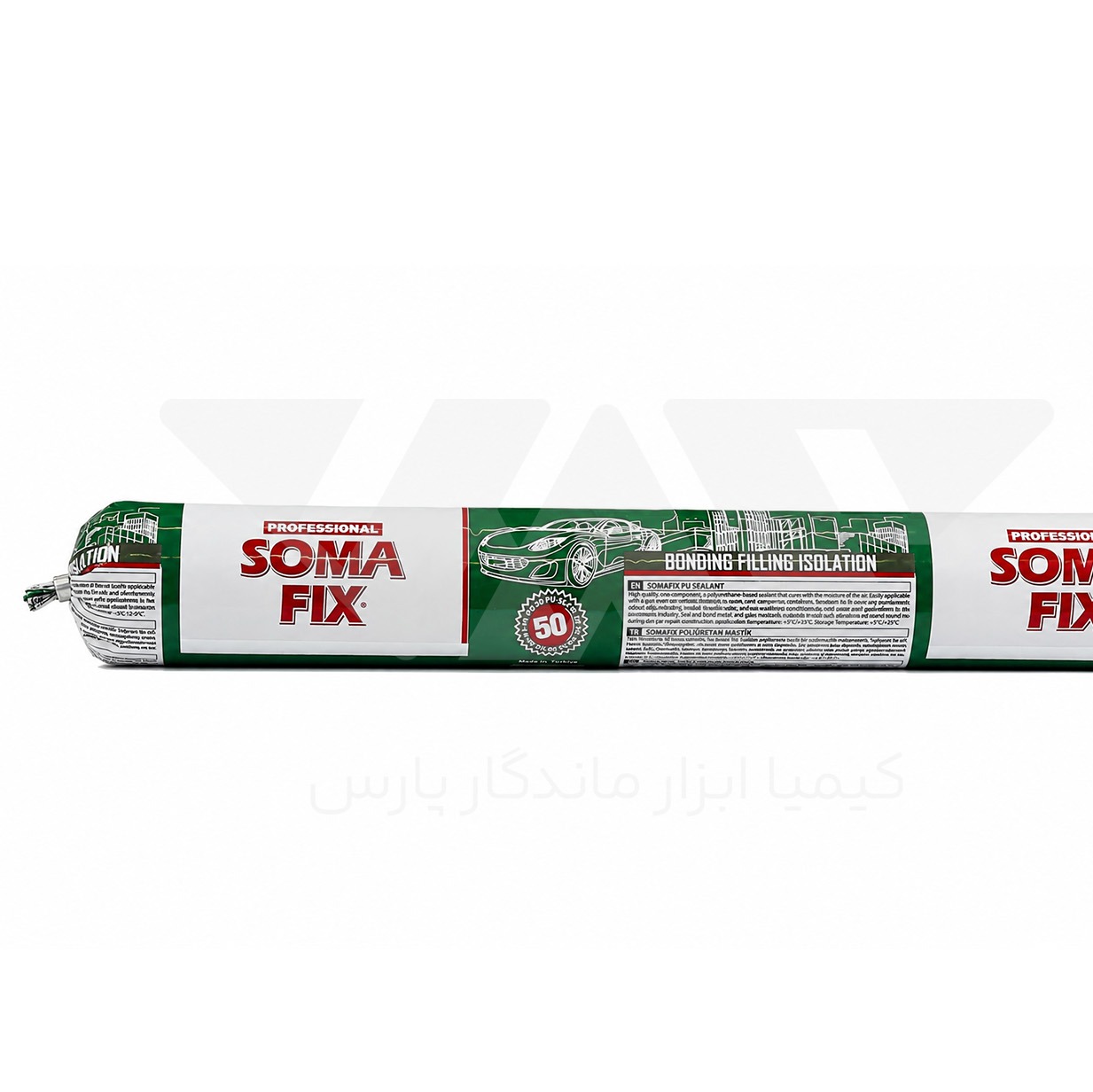 چسب پلی اورتان مشکی سومافیکس Soma fix Black