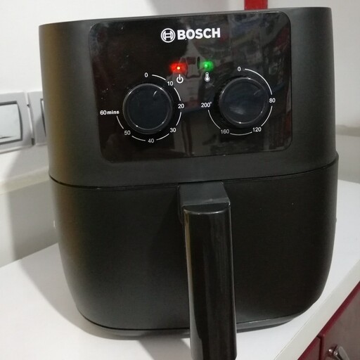 سرخ کن بدون روغن رژیمی بوش Bosch آلمان حجم 6 لیتری تنظیم دما و زمان ولومی بدنه مات کیفیت عالی ارسال رایگان