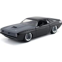  ماکت - ماشین فلزی - پلیموث باراکودا Letty در سریع و خشن - مقیاس 1.24 برند جادا - فول بازشو - Lettys Plymouth Barracuda