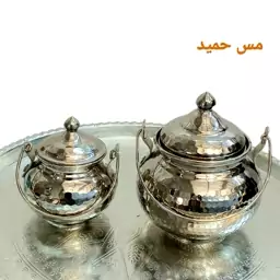 روغن دان مسی سایز 3 کروم شده زنجان