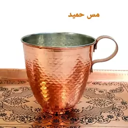 لیوان مسی خمره ای چکشی نانو شده زنجان