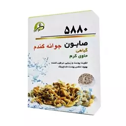 صابون جوانه گندم 5880 پرنیان - صابون کرمی جوانه گندم 100 گرم محیا