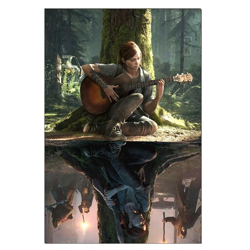 پوستر مدل گیم the last of us 2 طرح الی Ellie کد 1  کد 373