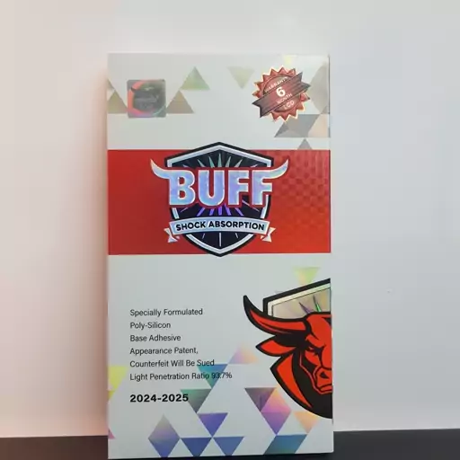 گلس بوف شیائومی (BUFF 5D BLACK  XIAOMI NOTE 9 )محافظ صفحه