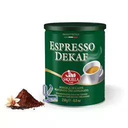 قهوه اسپرسو Saquella مدل Espresso Dekaf